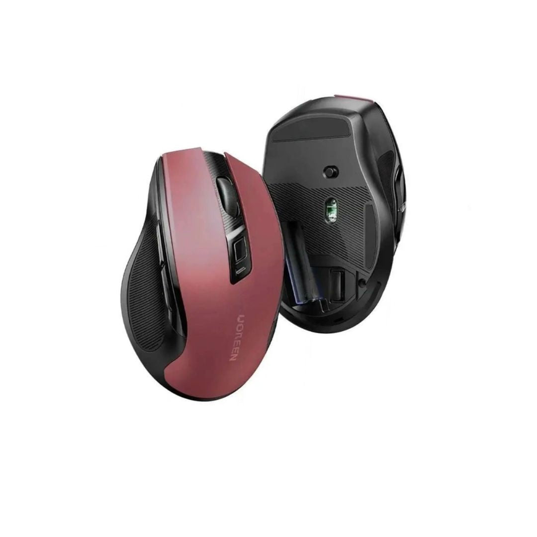 UGREEN MU006 USB Optical Wireless Mouse | Red