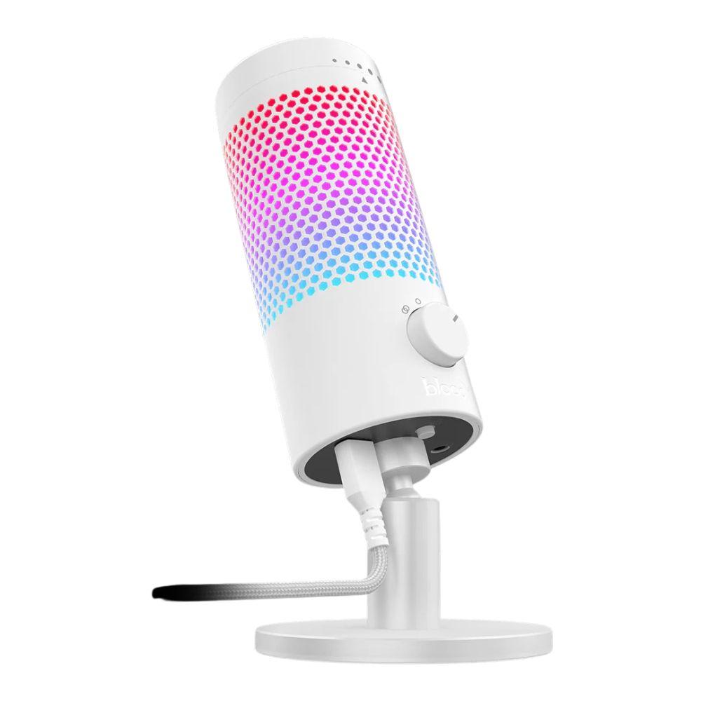 Bloody GM50 Pro USB Streaming Microphone | 4 Polar Patterns | RGB Lighting | Tap-to-Mute | High-Fidelity Sound for PC | Mac & Consoles