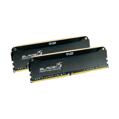 OLOy DDR5 RAM 32GB (2x16GB) Black Hairline Blade RGB 5600MHz CL40