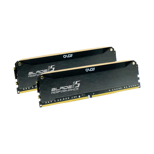 OLOy DDR5 RAM 32GB (2x16GB) Black Hairline Blade RGB 5600MHz CL40