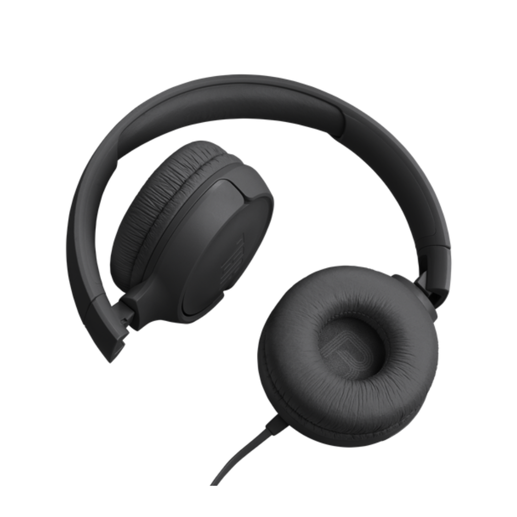 JBL Tune 520C USB-C Hi-Res Wired On-ear headphones | Black