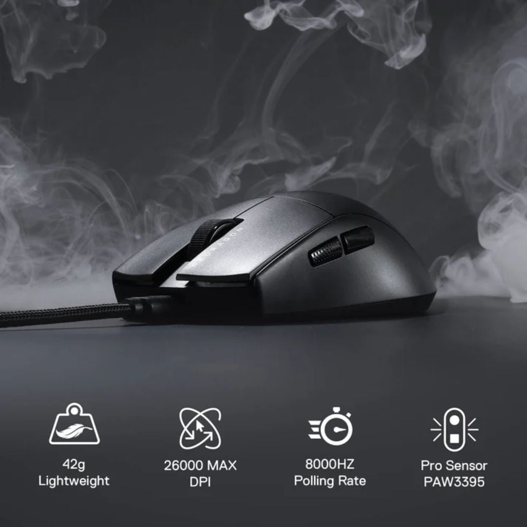 Redragon M996 K1NG Gaming Mouse | Black