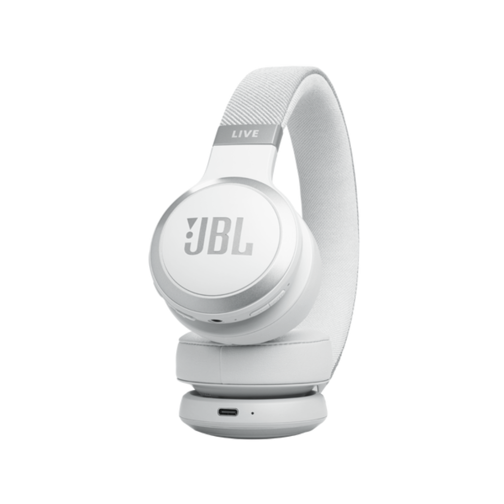 JBL Live 670NC wireless on-ear headphone | White