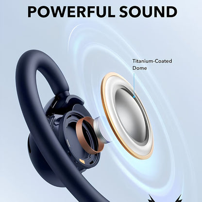 Anker soundcore V20i Adjustable Ear Hooks Earbuds | Blue