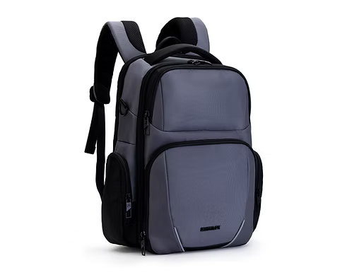 Bestlife Laptop Backpack 15.6″ with Padded Compartments | Large Multi-Pocket Travel & Work Bag | Water-Repellent Material | Ergonomic Breathable Straps | Bottle Pockets & Hidden Back Pocket | 48×38×20 cm