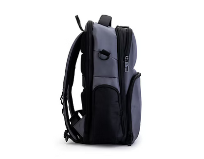 Bestlife Laptop Backpack 15.6″ with Padded Compartments | Large Multi-Pocket Travel & Work Bag | Water-Repellent Material | Ergonomic Breathable Straps | Bottle Pockets & Hidden Back Pocket | 48×38×20 cm