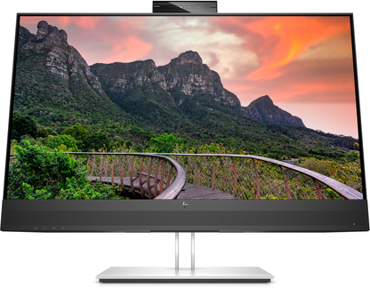 HP E27m G4 27″ QHD USB‑C Conferencing Monitor – 5 MP Pop‑Up Cam, 65 W PD, 99 % sRGB, USB Hub, RJ‑45, Tilt/Swivel/Pivot