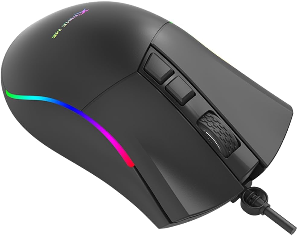 Xtrike Me GM226 RGB Gaming Mouse - Optical Sensor 7,200 DPI - 7 Programmable Buttons - Only 77G