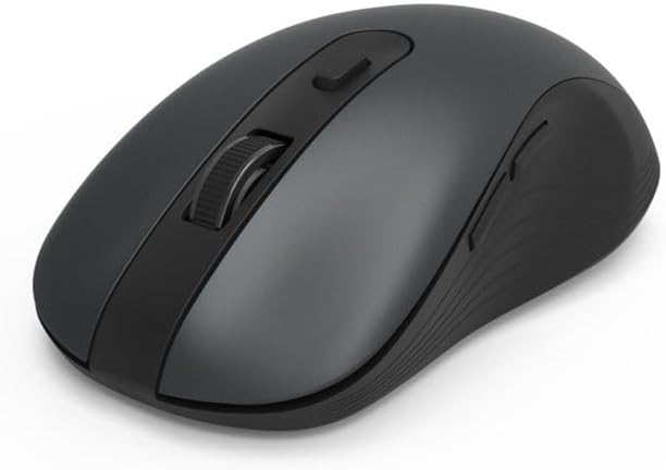 Hama Wireless Bluetooth Optical Mouse | 6 Buttons | Multi-Device Mouse for PC & Laptop | 800 | 2400 DPI Adjustable | Right-Handed | Compatible with Windows | macOS & Android