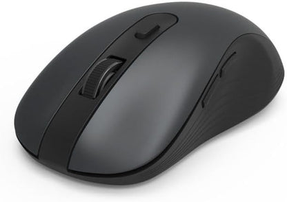 Hama Wireless Bluetooth Optical Mouse | 6 Buttons | Multi-Device Mouse for PC & Laptop | 800 | 2400 DPI Adjustable | Right-Handed | Compatible with Windows | macOS & Android