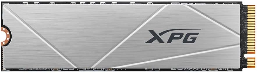 XPG GAMMIX S60 2TB PCIe Gen4 x4 NVMe SSD – Up to 5000/4200MB/s, M.2 2280 with Heat-Sink, PS5 Compatible