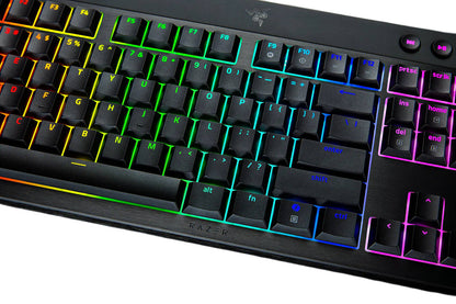 Razer BlackWidow V4 Low-Profile HyperSpeed Wireless Mechanical Keyboard – Triple-Mode, RGB, Low-Profile Switches