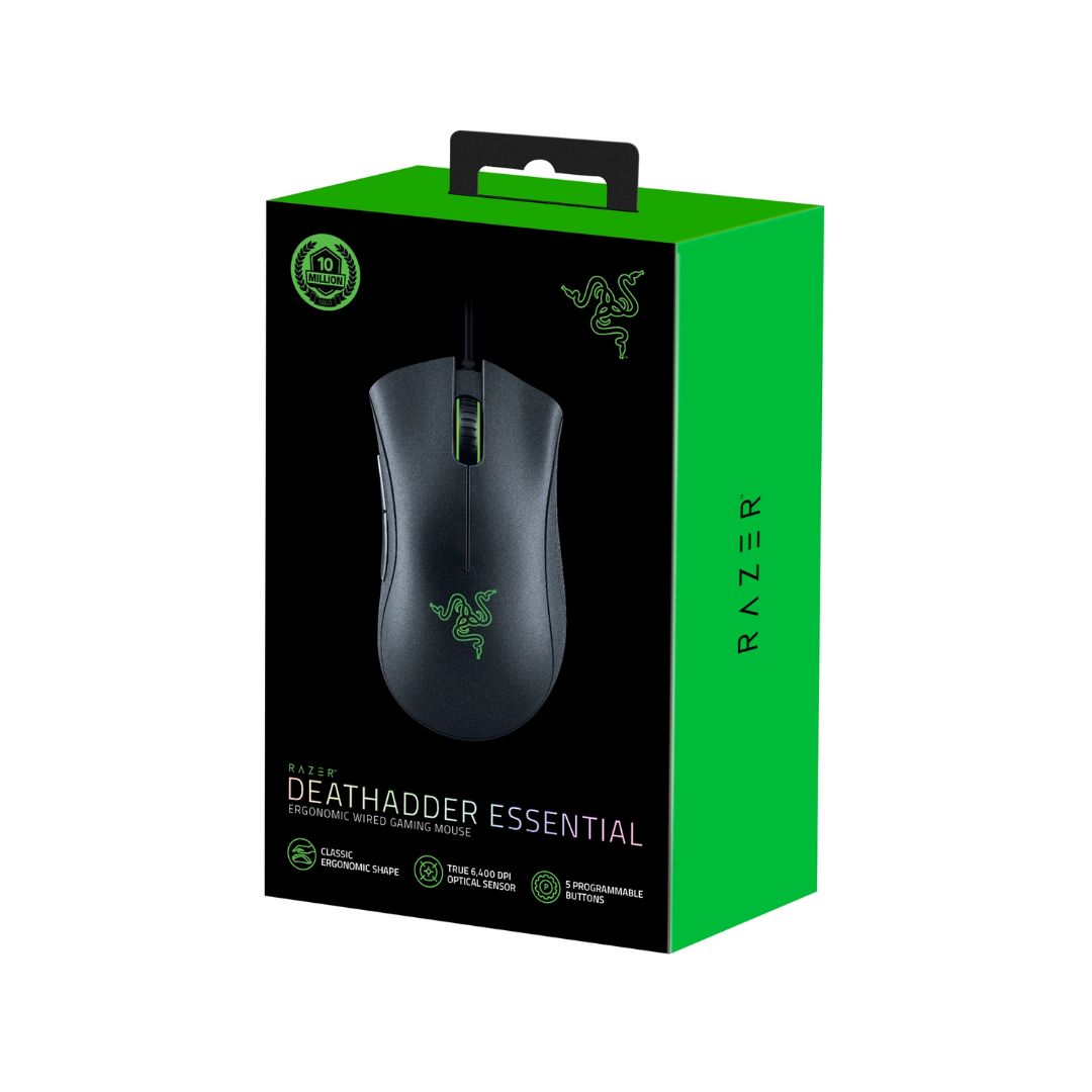 Razer DeathAdder Essential Gaming Mouse | Black
