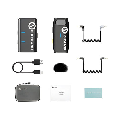 Hollyland Lark M1 Solo | Wireless Lavalier Microphone