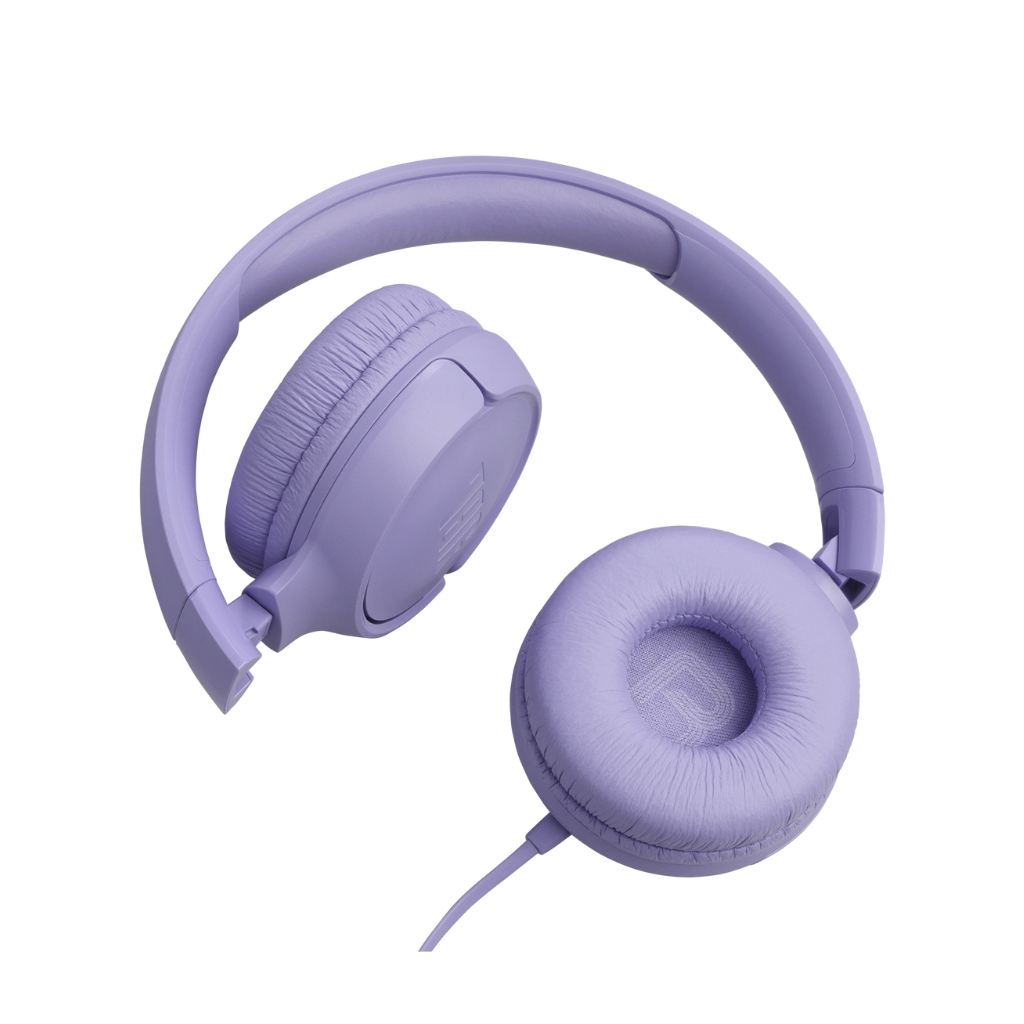 JBL Tune 520C USB-C Hi-Res Wired On-ear headphones | Purple