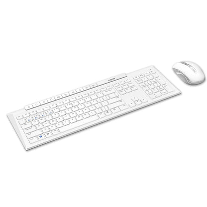 Combo Kit Rapoo 8210M Wireless Keyboard and Mouse | White
