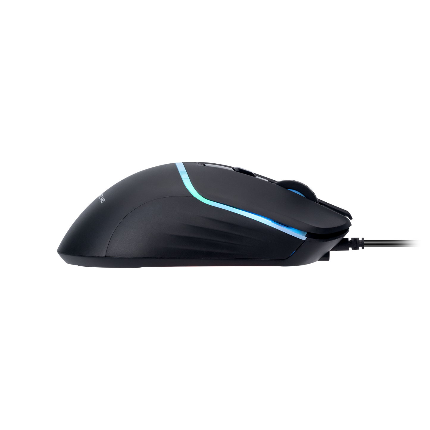 Xtrike Me GM-322 Gaming Mouse Wired USB | 7200DPI Optical Mouse / 7 Buttons / 1000Hz | Colorful RGB Backlit Optical Gaming Mice for PC Laptop Gamer (Black)