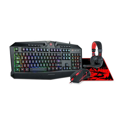 Redragon S101-BA 4-IN-1 Full Gaming Combo | Black