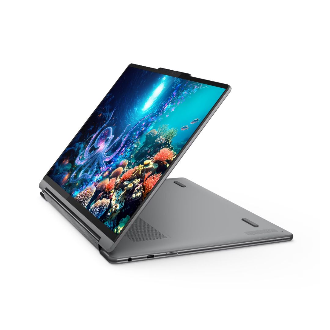Lenovo Yoga 9 Aura Edition 14ILL10 | (13AX) Intel Core Ultra 7-258V | RAM 32GB | SSD 1TB | Intel Arc Graphics 140V | 14 Inch WQXGA+ OLED 120Hz Touch | Luna Grey