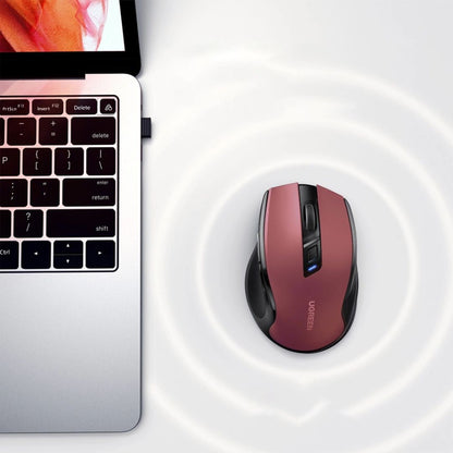 UGREEN MU006 USB Optical Wireless Mouse | Red