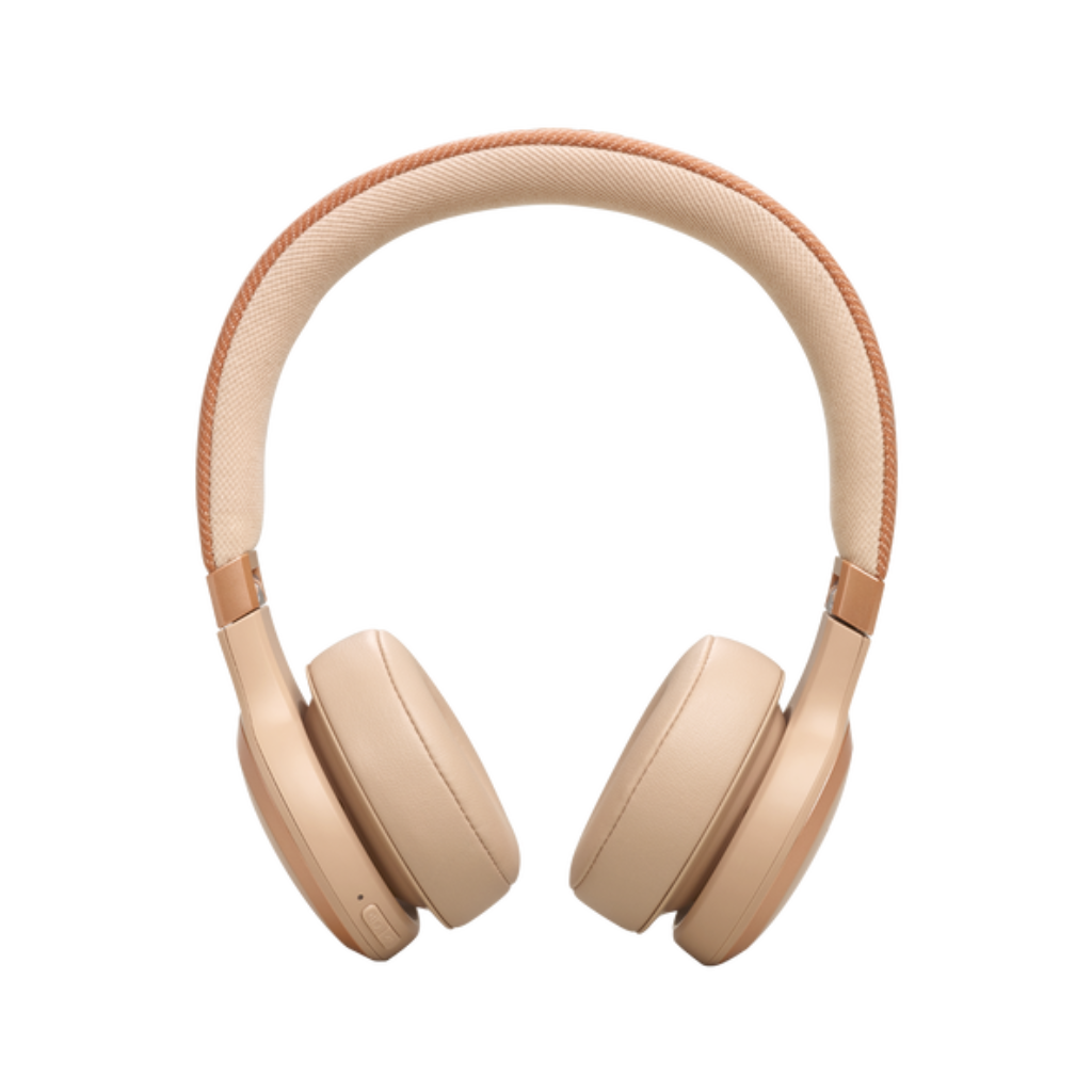 JBL Live 670NC wireless on-ear headphone | Sandstone