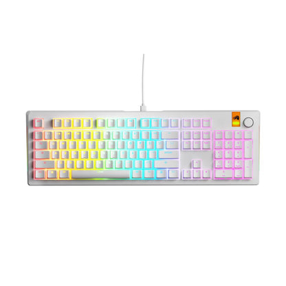 Glorious GMMK 3 Full-Size Gaming Keyboard | White