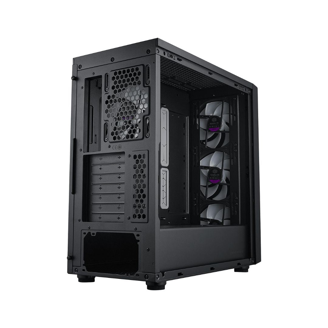 Cooler Master MasterBox 600 Mid Tower 4 Fan | Black