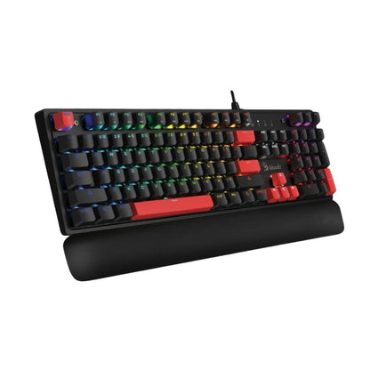 Bloody S525N Mechanical Gaming Keyboard | BLMS Hot-Swappable Switches | RGB Backlight | 1ms Response | Wrist Rest