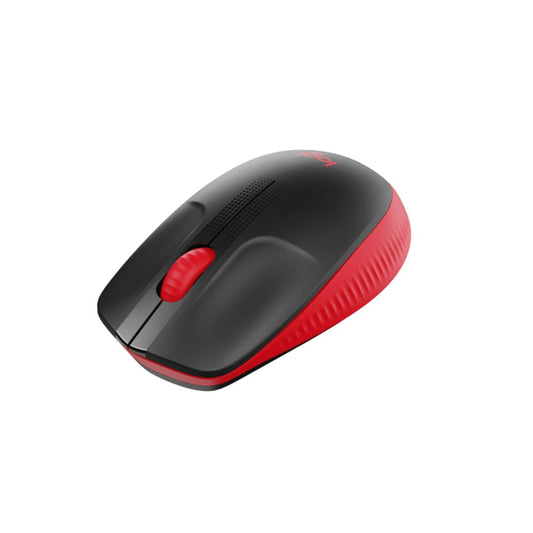 Logitech M190 Full-Size Wireless Mouse | Red