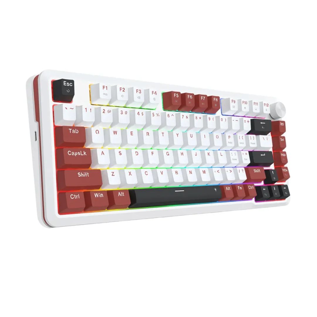 Redragon K721WRB Stormhunter Magnetic Wired | White Red