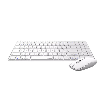 Combo Kit Rapoo 9320M Wireless Keyboard and Mouse | White