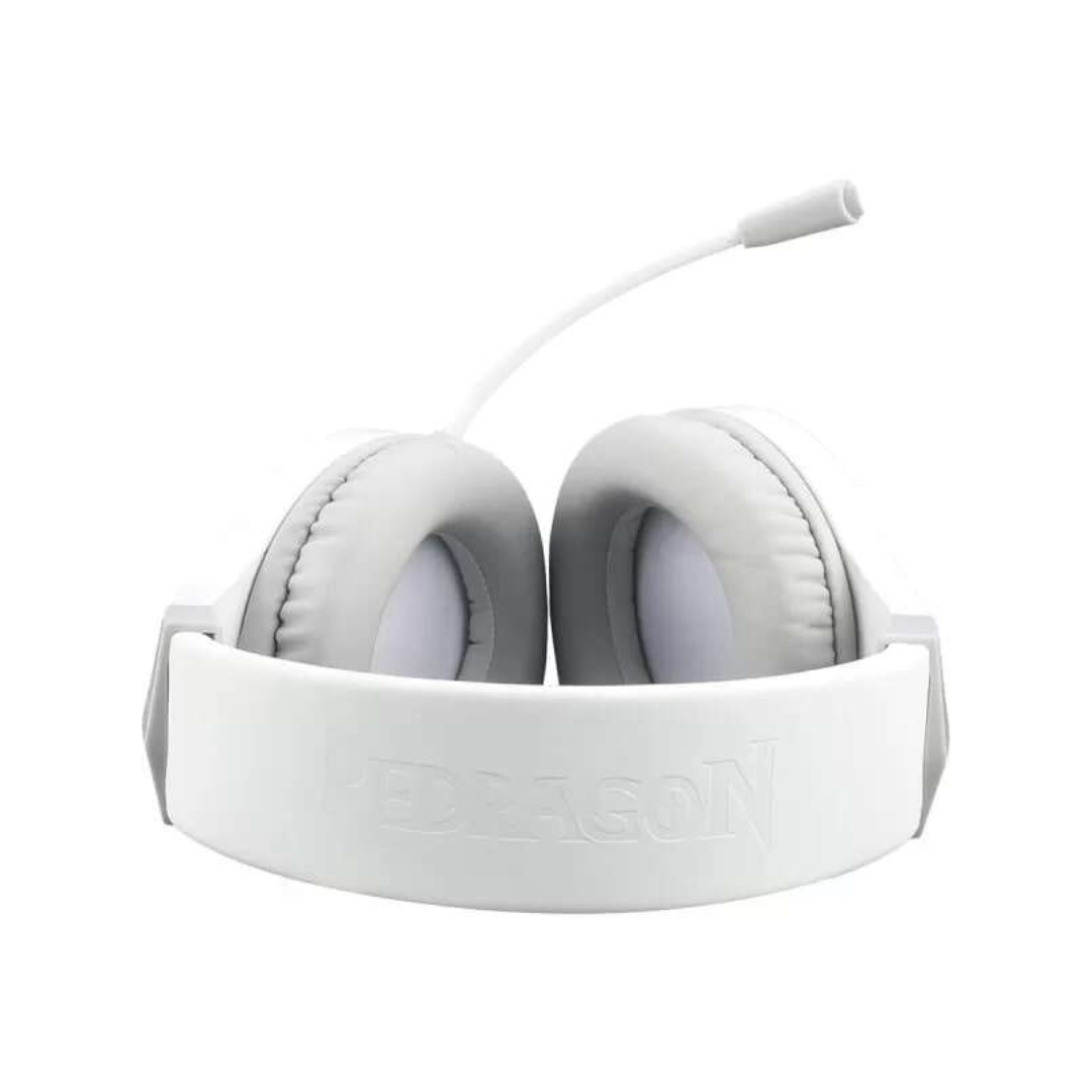 Redragon H260-W RGB Wired Gaming Headset | White