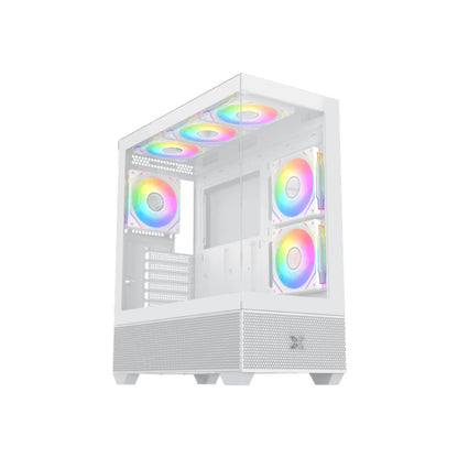 Xigmatek Alphard Arctic Mid Tower Case | White