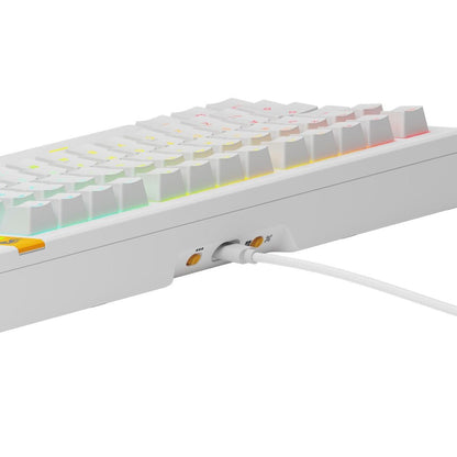 Glorious GMMK 3 HE 75% Gaming Keyboard | White