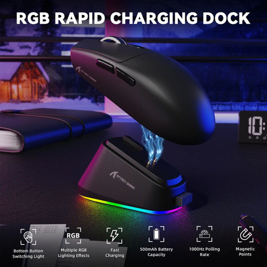 Attack Shark G3 Pro Wireless | Black