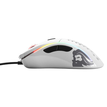 Glorious Gaming Model D Minus Wired Gaming Mouse | Glossy White