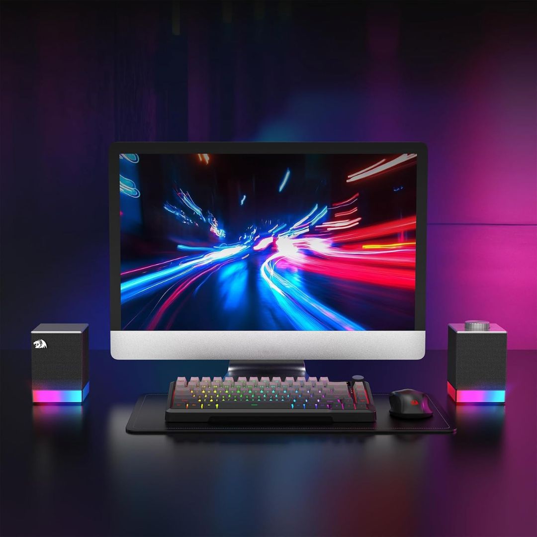 Redragon Glyph GS517 RGB Wireless Desktop Speakers
