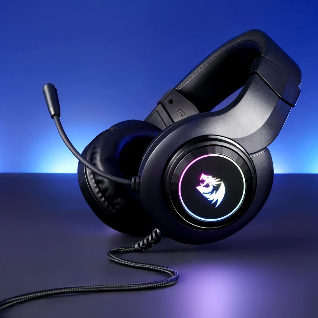 Redragon H260 RGB Wired Gaming Headset | Black