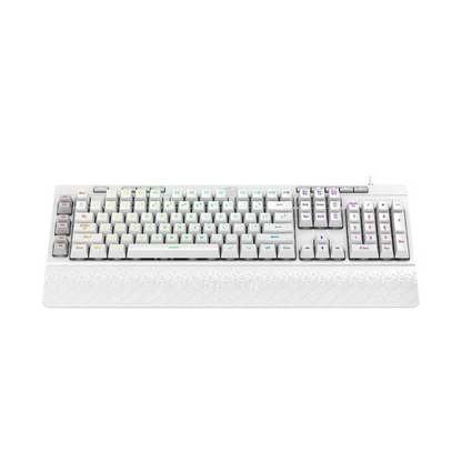 Redragon K512 Shiva RGB Gaming Keyboard | White