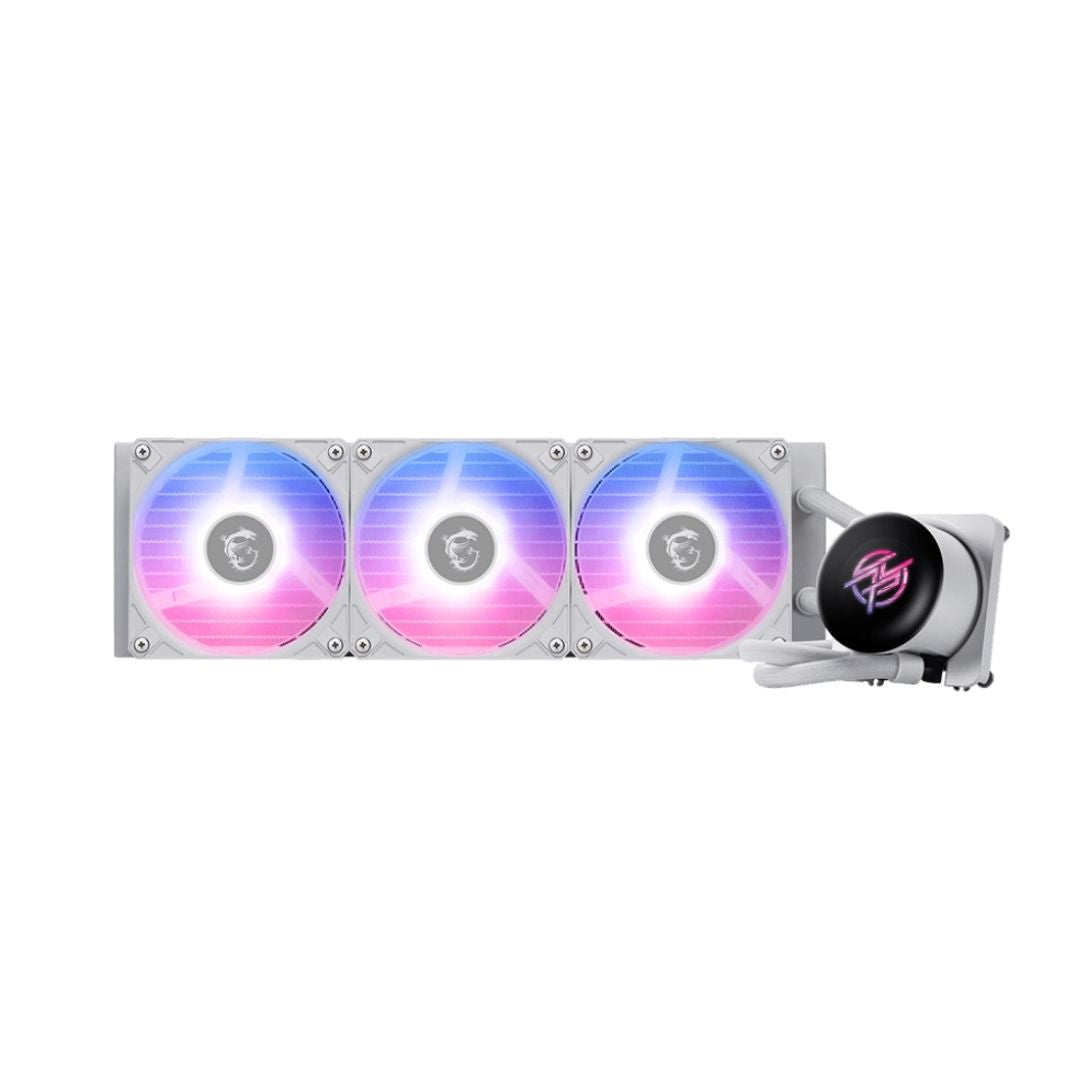 MSI MPG CoreLiquid P13 360 AIO Liquid Cooler with LCD Screen | White