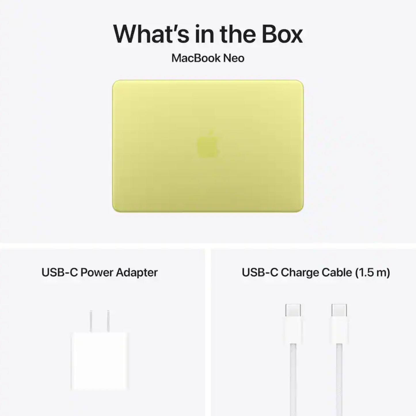 Apple MacBook Neo MHFD4AB/A | A3404 | Apple A18 Pro (6 Cores) | GPU (5 Cores) | RAM 8GB | SSD 256GB | 13.0 Inch (2408 x 1506) IPS | Citrus