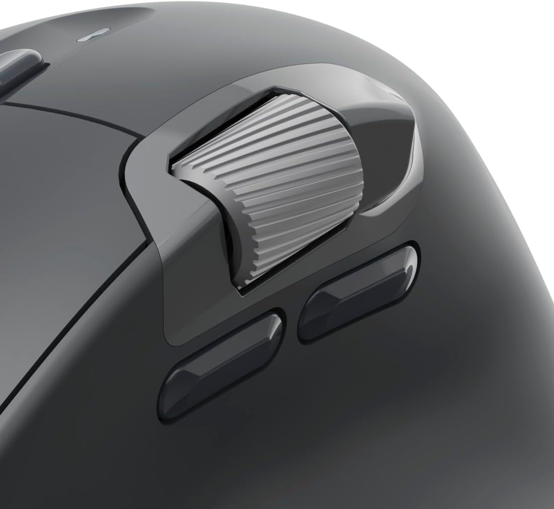 Hama WM-900 Multi-Device Wireless Mouse | 10-Button Radio & Bluetooth Rechargeable Optical Mouse | Ergonomic Right-Handed Design | RGB Lighting & USB-C Charging