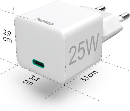 Hama Power Delivery (Pd) / Qualcomm 25W Mobile Phone Charger