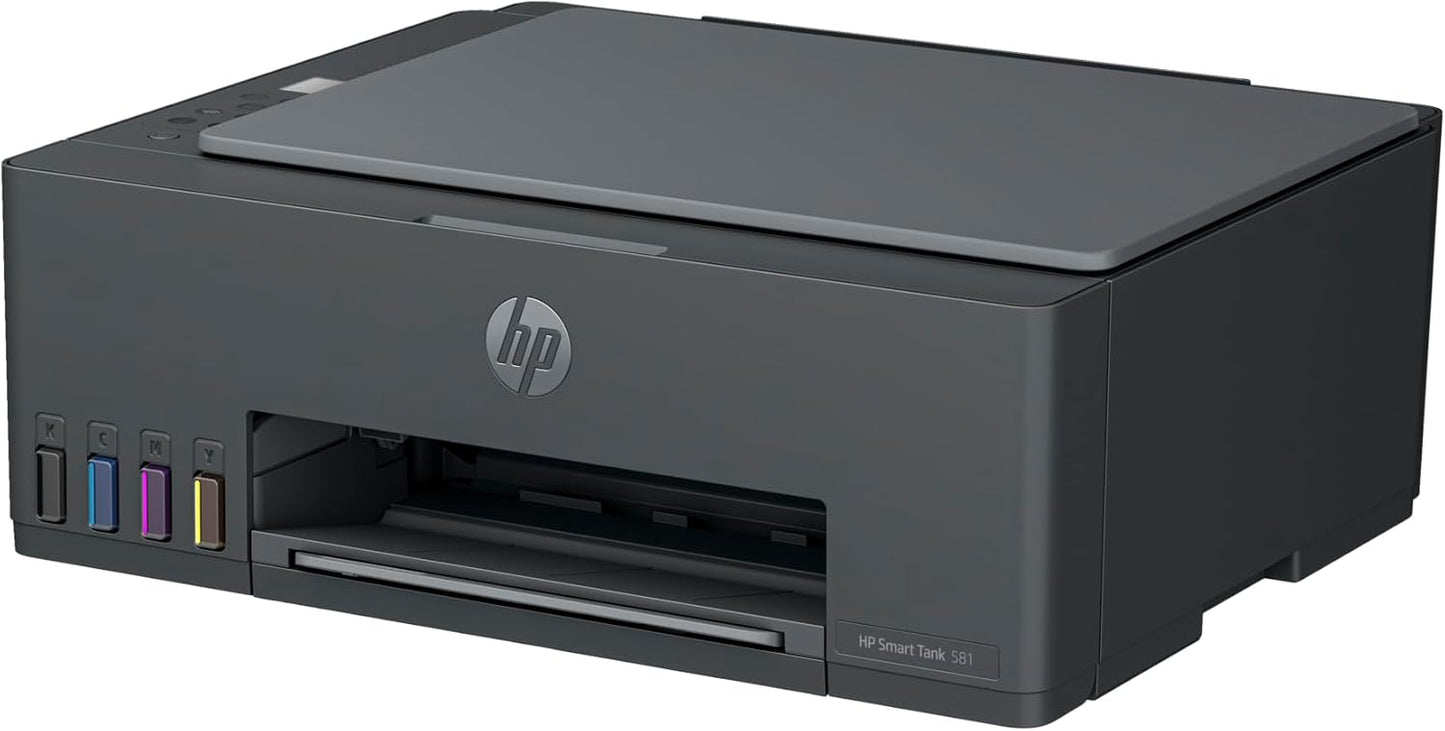 HP Smart Tank 581 Wireless All-in-One Printer – Education Edition for Students & Schools – Print, Scan, Copy – Up to 6,000 Pages (Grey)