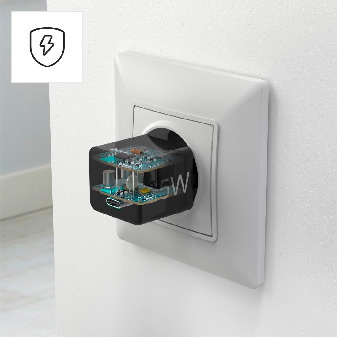 Hama Power Delivery (Pd) / Qualcomm 25W Mobile Phone Charger