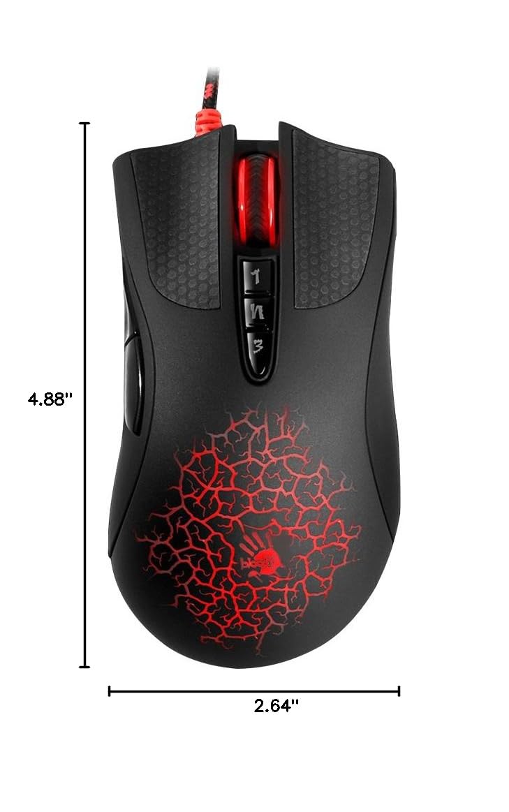 Bloody A90 Light Strike  USB Wired  Gaming Mouse