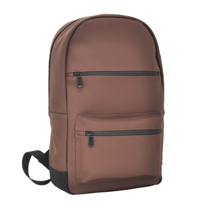 UNION 15.6" PU Leather Laptop Backpack | Durable Business & Travel Bag | Water-Resistant