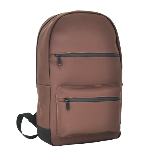 UNION 15.6" PU Leather Laptop Backpack | Durable Business & Travel Bag | Water-Resistant