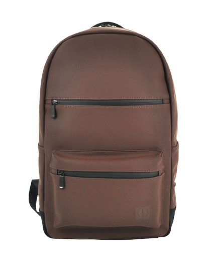 UNION 15.6" PU Leather Laptop Backpack | Durable Business & Travel Bag | Water-Resistant