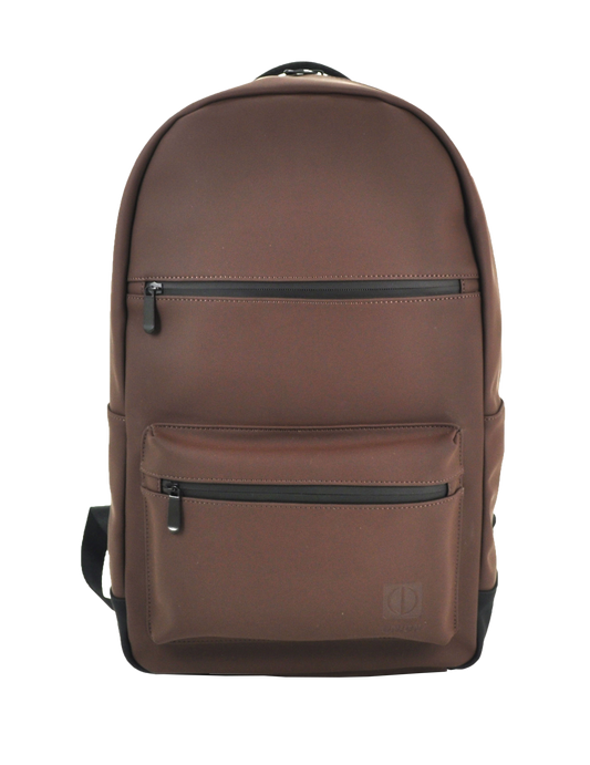 UNION 15.6" PU Leather Laptop Backpack | Durable Business & Travel Bag | Water-Resistant